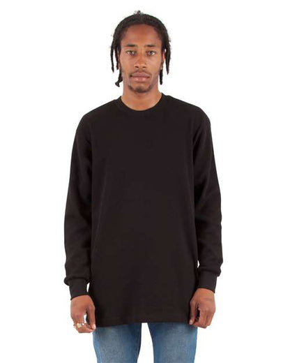 Shaka Wear Unisex Heavyweight Thermal Long Sleeve T-Shirt SHTHRM