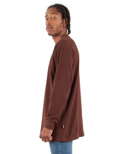 Shaka Wear Unisex Heavyweight Thermal Long Sleeve T-Shirt SHTHRM