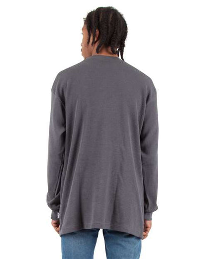Shaka Wear Unisex Heavyweight Thermal Long Sleeve T-Shirt SHTHRM
