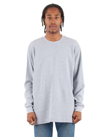 Shaka Wear Unisex Heavyweight Thermal Long Sleeve T-Shirt SHTHRM