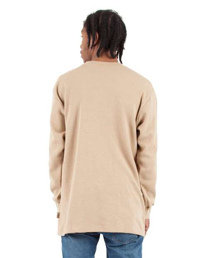 Shaka Wear Unisex Heavyweight Thermal Long Sleeve T-Shirt SHTHRM