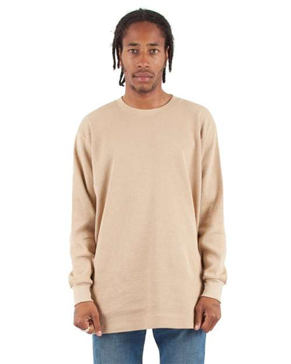 Shaka Wear Unisex Heavyweight Thermal Long Sleeve T-Shirt SHTHRM
