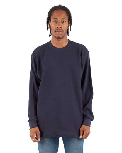 Shaka Wear Unisex Heavyweight Thermal Long Sleeve T-Shirt SHTHRM