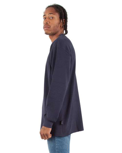 Shaka Wear Unisex Heavyweight Thermal Long Sleeve T-Shirt SHTHRM