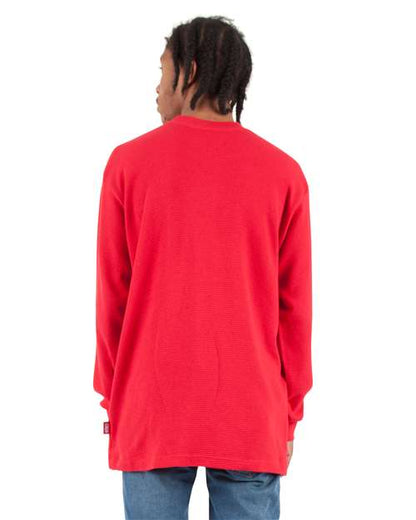 Shaka Wear Unisex Heavyweight Thermal Long Sleeve T-Shirt SHTHRM