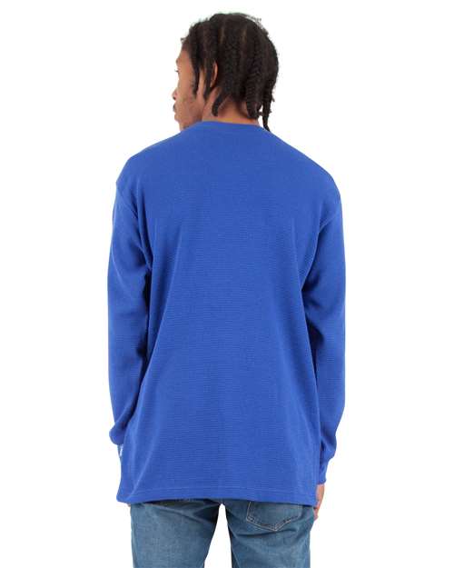 Shaka Wear Unisex Heavyweight Thermal Long Sleeve T-Shirt SHTHRM