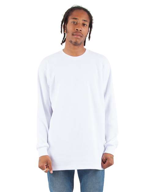 Shaka Wear Unisex Heavyweight Thermal Long Sleeve T-Shirt SHTHRM