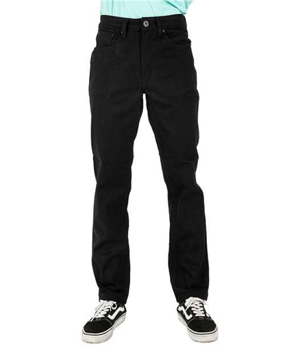 Shaka Wear Unisex Raw Denim Straight-Leg Jean Pants SHRDJ