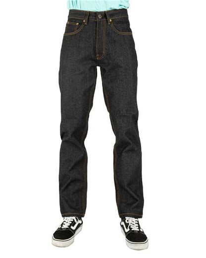 Shaka Wear Unisex Denim Straight-Leg Jeans SHRDJ