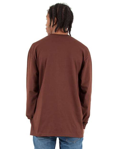 Shaka Wear Unisex Tall Max Heavyweight Long Sleeve Tee SHMHLST