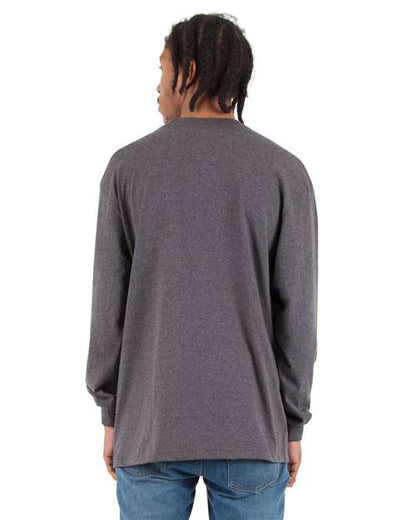 Shaka Wear Unisex Tall Max Heavyweight Long Sleeve Tee SHMHLST
