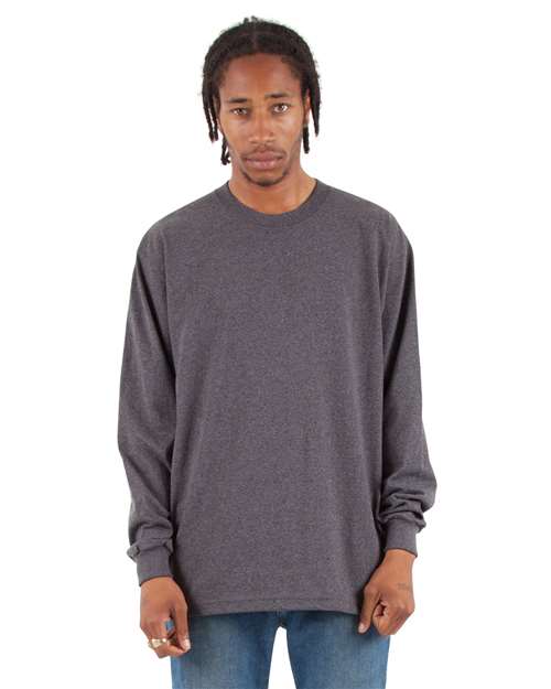 Shaka Wear Unisex Tall Max Heavyweight Long Sleeve Tee SHMHLST