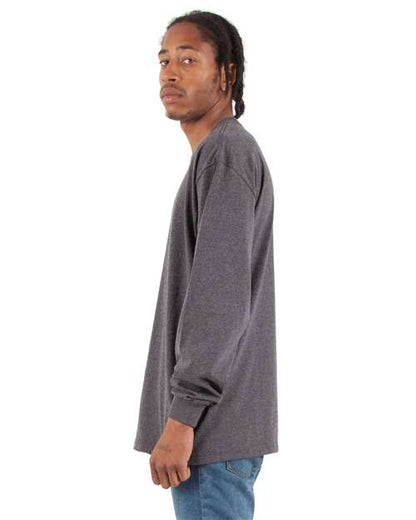 Shaka Wear Unisex Tall Max Heavyweight Long Sleeve Tee SHMHLST