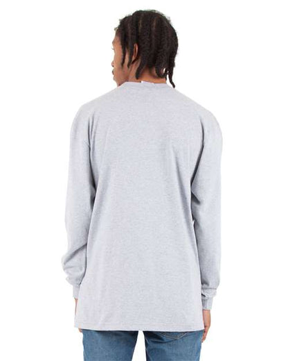 Shaka Wear Unisex Tall Max Heavyweight Long Sleeve T-Shirt SHMHLST