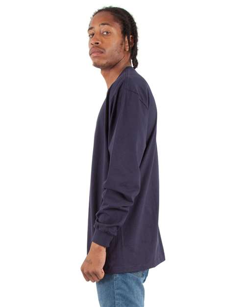 Shaka Wear Unisex Tall Max Heavyweight Long Sleeve Tee SHMHLST