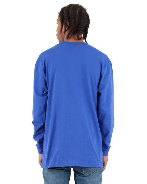 Shaka Wear Unisex Tall Max Heavyweight Long Sleeve Tee SHMHLST