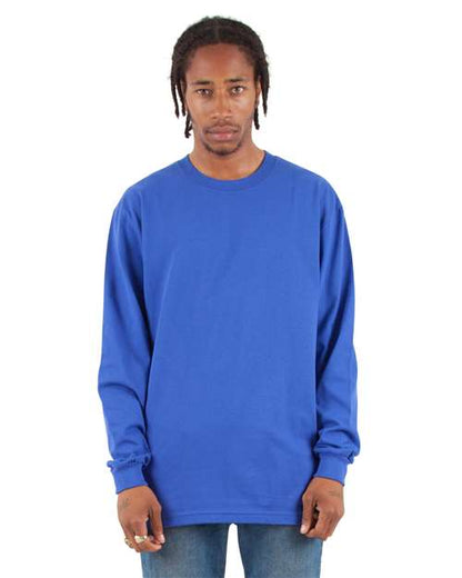 Shaka Wear Unisex Tall Max Heavyweight Long Sleeve T-Shirt SHMHLST