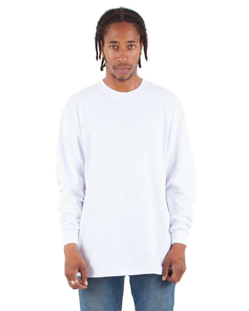 Shaka Wear Unisex Tall Max Heavyweight Long Sleeve Tee SHMHLST