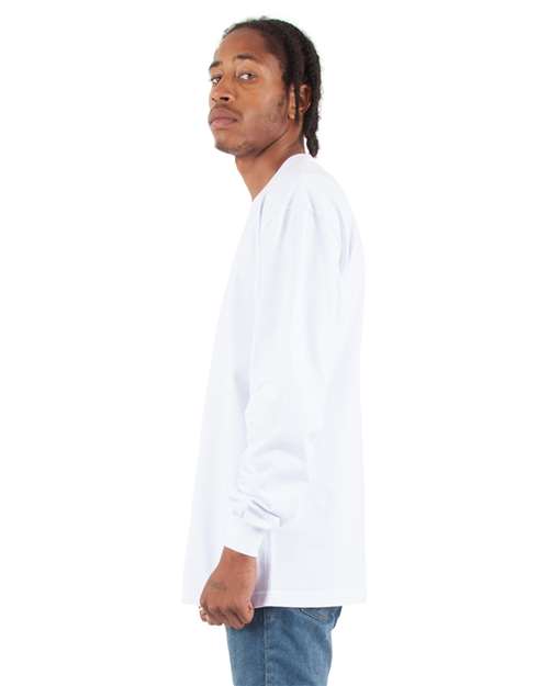Shaka Wear Unisex Tall Max Heavyweight Long Sleeve T-Shirt SHMHLST