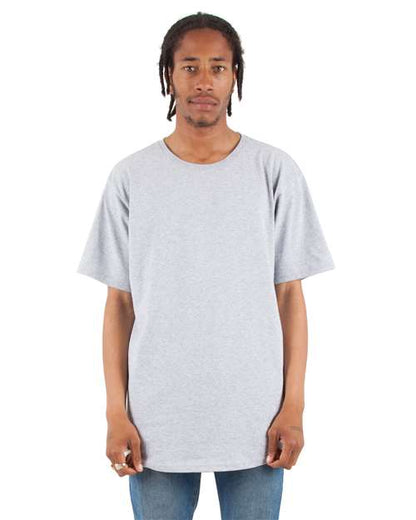 Shaka Wear Unisex Curved Hem Long T-Shirt SHCLT