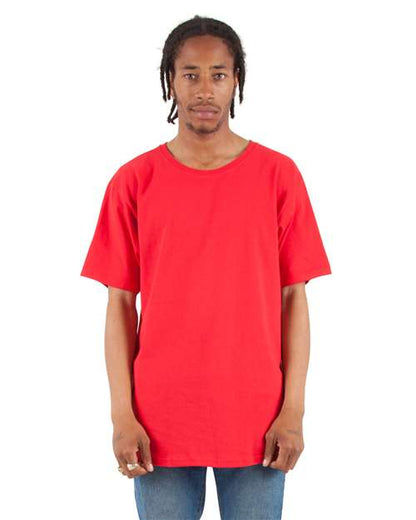 Shaka Wear Unisex Curved Hem Long T-Shirt SHCLT