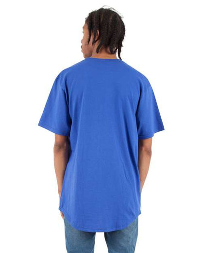 Shaka Wear Unisex Curved Hem Long T-Shirt SHCLT