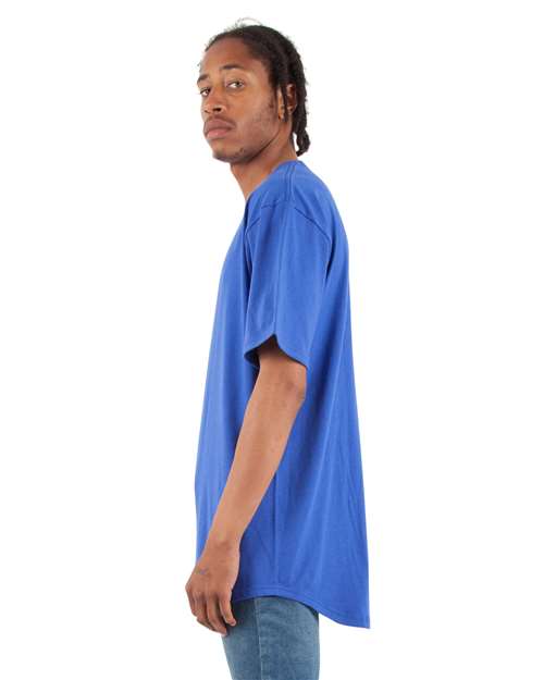 Shaka Wear Unisex Curved Hem Long T-Shirt SHCLT