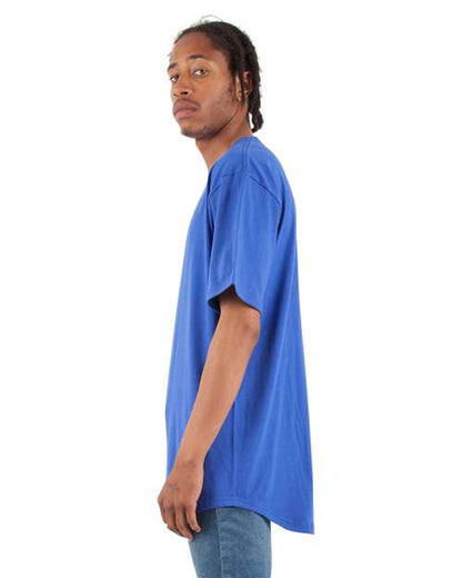 Shaka Wear Unisex Curved Hem Long T-Shirt SHCLT