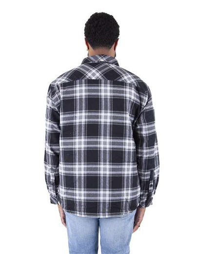 Shaka Wear Unisex Plaid Jacket SHPFJ