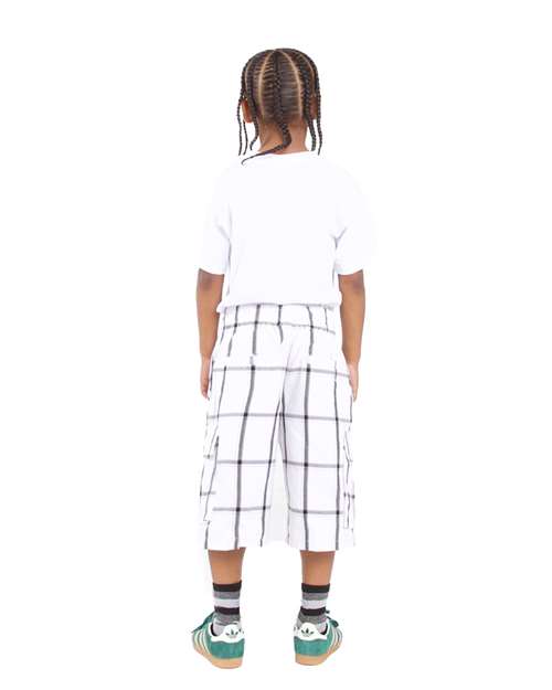 Shaka Wear Youth Plaid Shorts SHKP