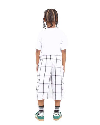 Shaka Wear Youth Plaid Shorts SHKP