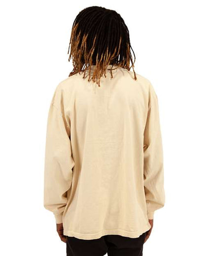 Shaka Wear Unisex Max Heavyweight Garment-Dyed Long Sleeve Tee SHGDLS