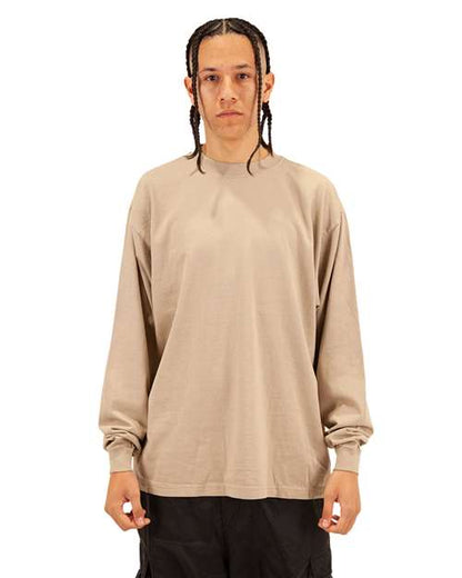Shaka Wear Unisex Max Heavyweight Garment-Dyed Long Sleeve T-Shirt SHGDLS