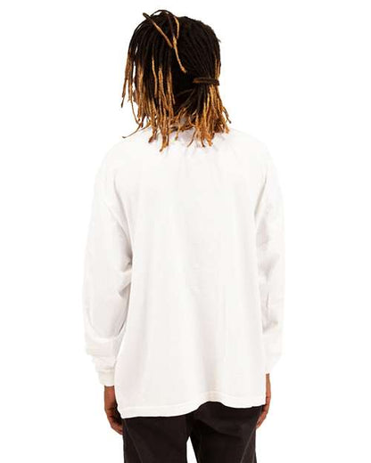 Shaka Wear Unisex Max Heavyweight Garment-Dyed Long Sleeve Tee SHGDLS