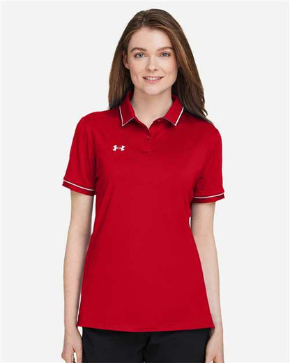 Under Armour Women's Tipped Teams Performance Polo 1376905