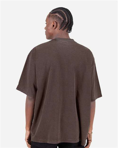 Shaka Wear Unisex Max Heavyweight Garment-Dyed Drop Shoulder Tee SHGDD
