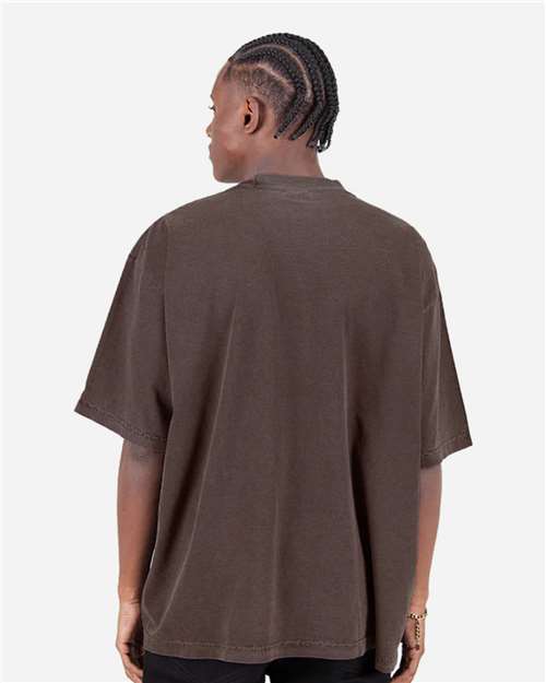 Shaka Wear Unisex Max Heavyweight Garment-Dyed Drop Shoulder T-Shirt SHGDD