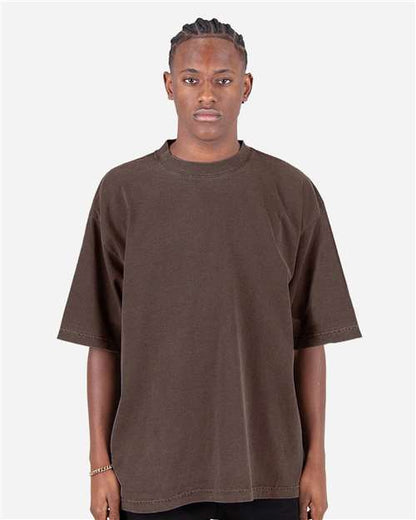 Shaka Wear Unisex Max Heavyweight Garment-Dyed Drop Shoulder T-Shirt SHGDD