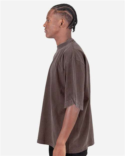 Shaka Wear Unisex Max Heavyweight Garment-Dyed Drop Shoulder Tee SHGDD