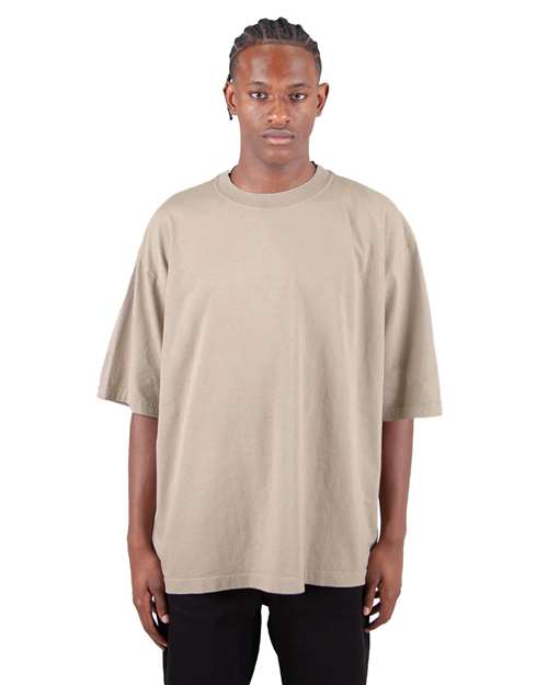 Shaka Wear Unisex Max Heavyweight Garment-Dyed Drop Shoulder T-Shirt SHGDD