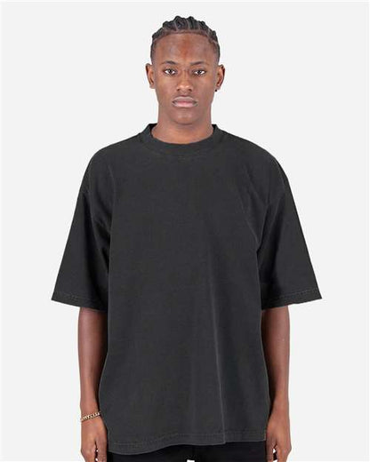 Shaka Wear Unisex Max Heavyweight Garment-Dyed Drop Shoulder T-Shirt SHGDD