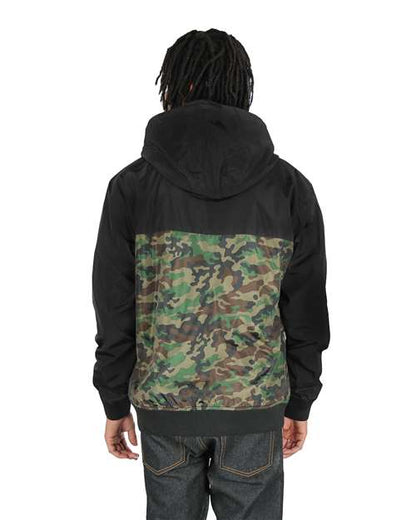 Shaka Wear Unisex Windbreaker Jacket SHWBJ