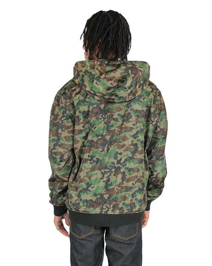 Shaka Wear Unisex Windbreaker Jacket SHWBJ