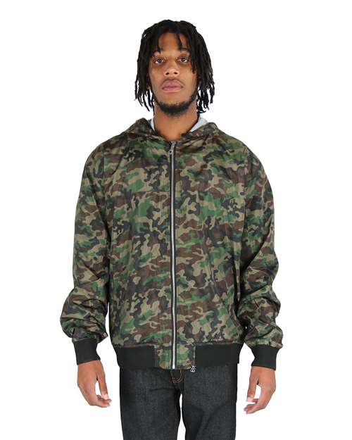 Shaka Wear Unisex Windbreaker Jacket SHWBJ