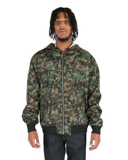 Shaka Wear Unisex Windbreaker Jacket SHWBJ
