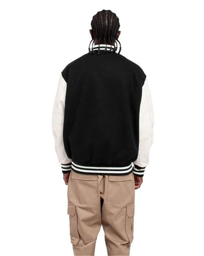 Shaka Wear Unisex Letterman Jacket SHLLJ