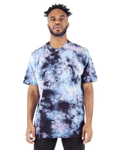 Shaka Wear Unisex Max Heavyweight Tie-Dyed T-Shirt SHTDSS