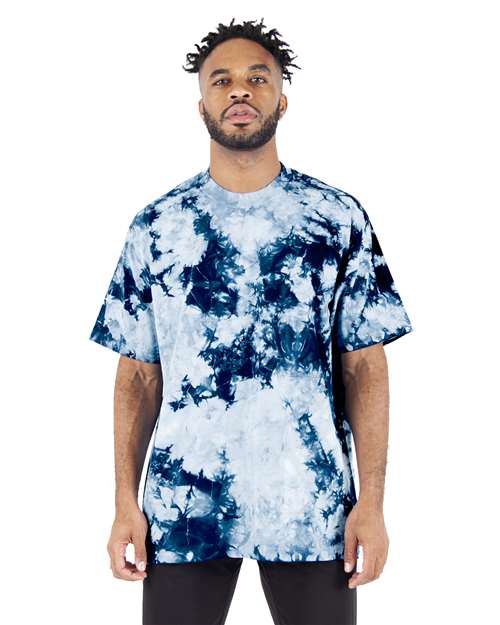 Shaka Wear Unisex Max Heavyweight Tie-Dyed T-Shirt SHTDSS