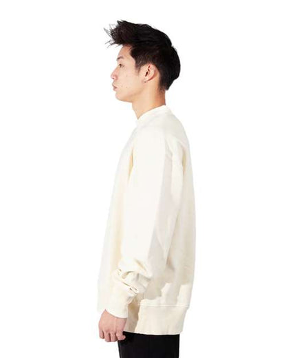 Shaka Wear Unisex Los Angeles Garment-Dyed Crewneck Sweatshirt SHGFC