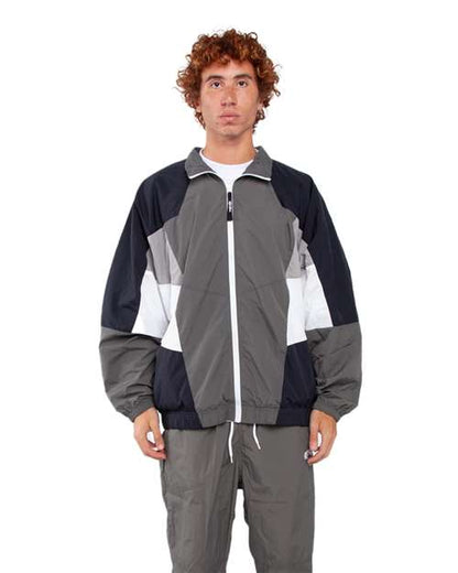 Shaka Wear Unisex Nylon Track Jacket SHNTJ